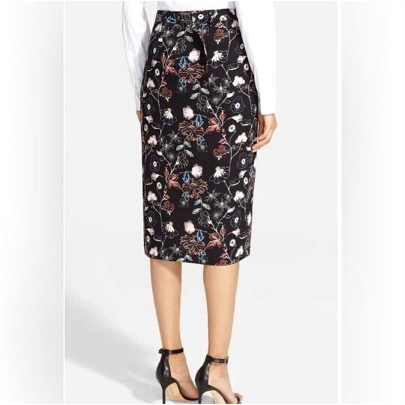 A.L.C. Belted Wrap Wildflower Daniel’s Midi Skirt - Picture 4 of 7